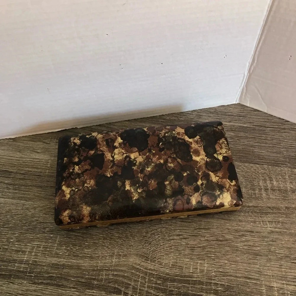 Vtg Gunther Mele Earring  Travel Box - Picture 1 of 10